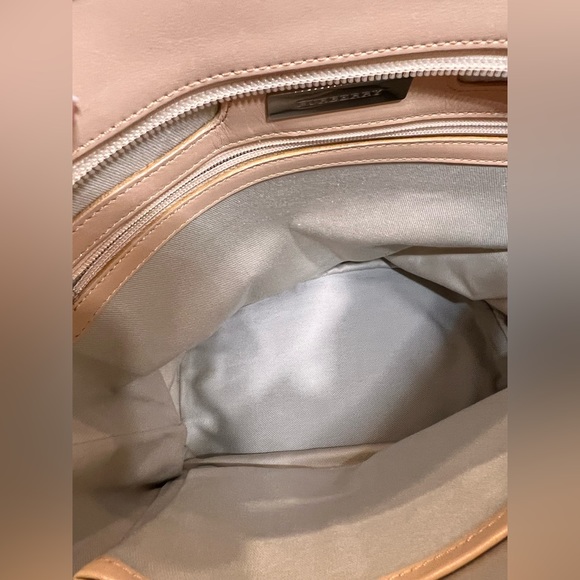 Burberry Autre Marque Beige Nova Bucket Tote With Leather - Picture 2 of 9